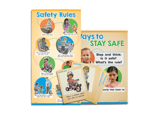 child protection unit early learning poster and card pack