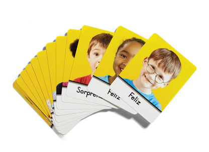 second step spanish feeling cards