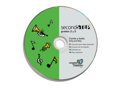 second step grade 2-grade 3 spanish sing and step cd